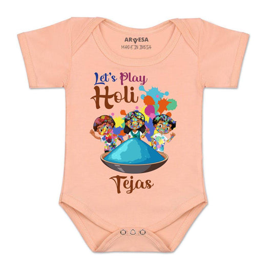 Arvesa Let'S Play Holi  Baby Boy & Girl Dress