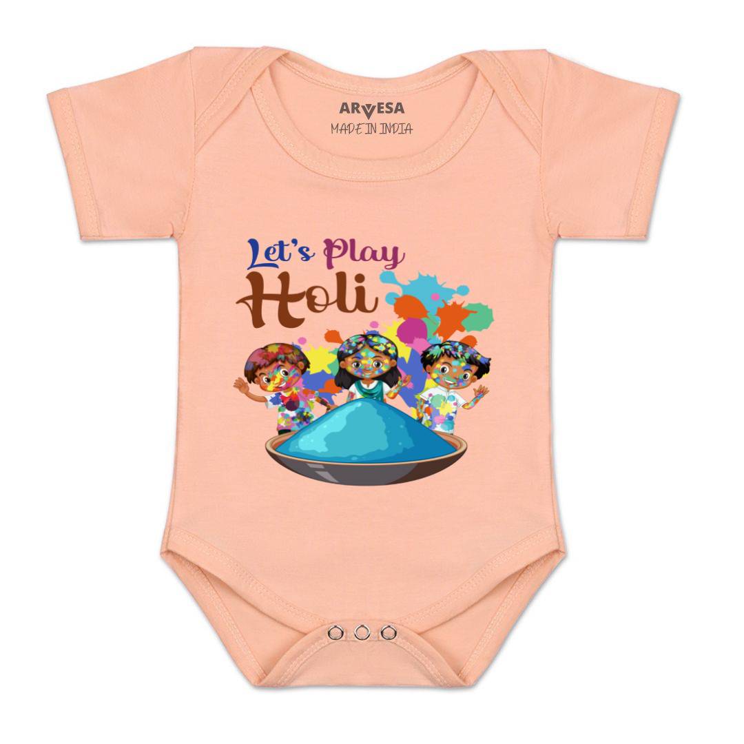 Arvesa Design-760 Holi My First Baby Boy and Baby Girl Dress .