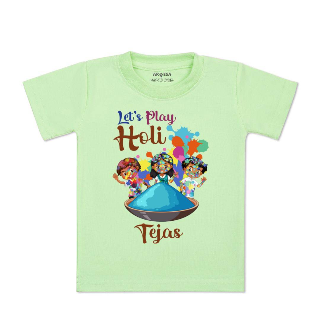 Arvesa Let'S Play Holi  Baby Boy & Girl Dress