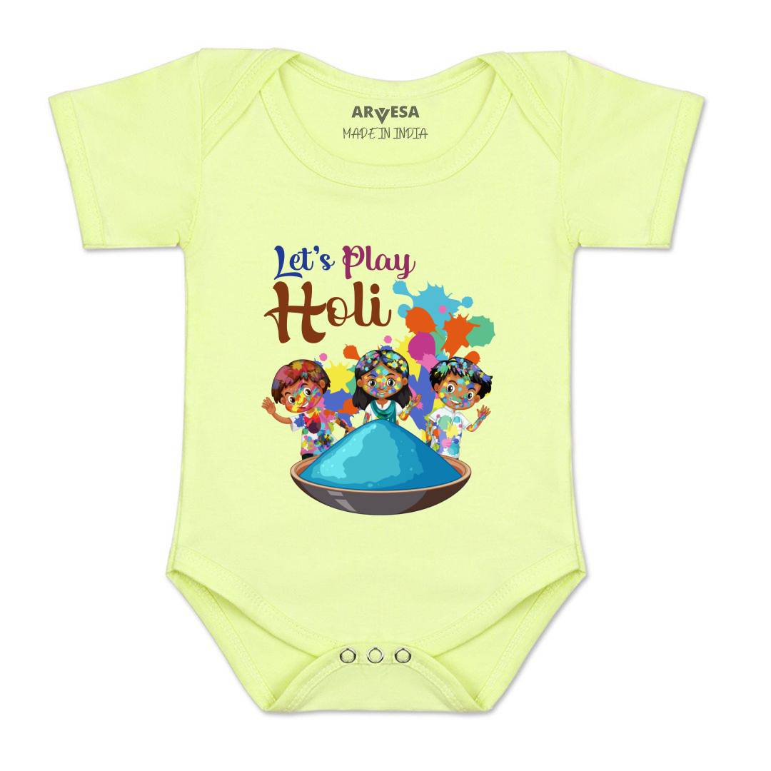 Arvesa Design-760 Holi My First Baby Boy and Baby Girl Dress .