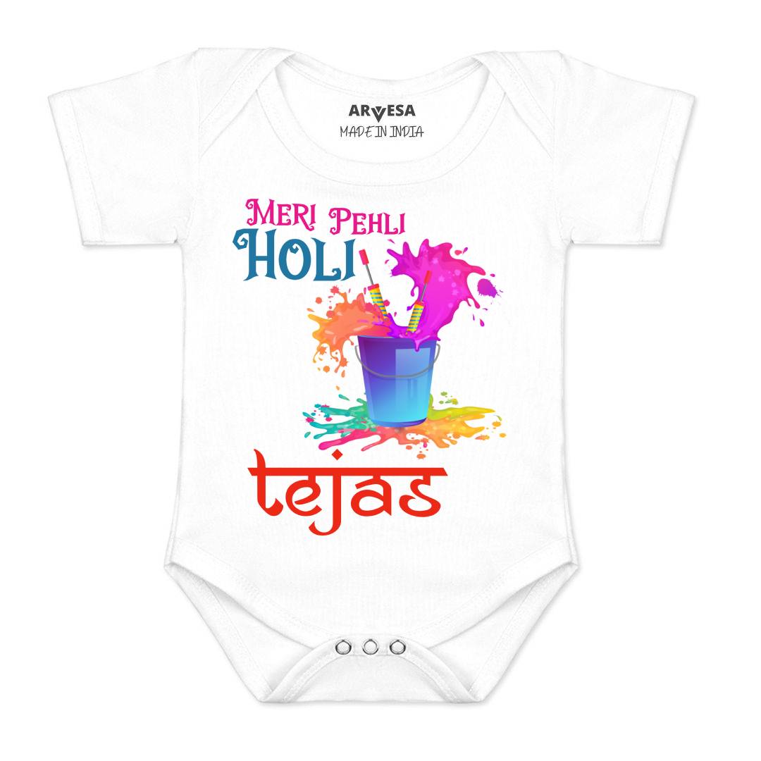 Arvesa Meri Pehli Holi  Baby Boy & Girl Dress