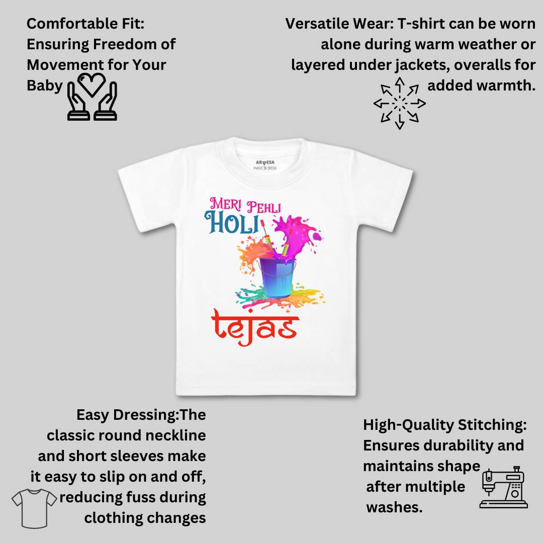 Arvesa Meri Pehli Holi  Baby Boy & Girl Dress