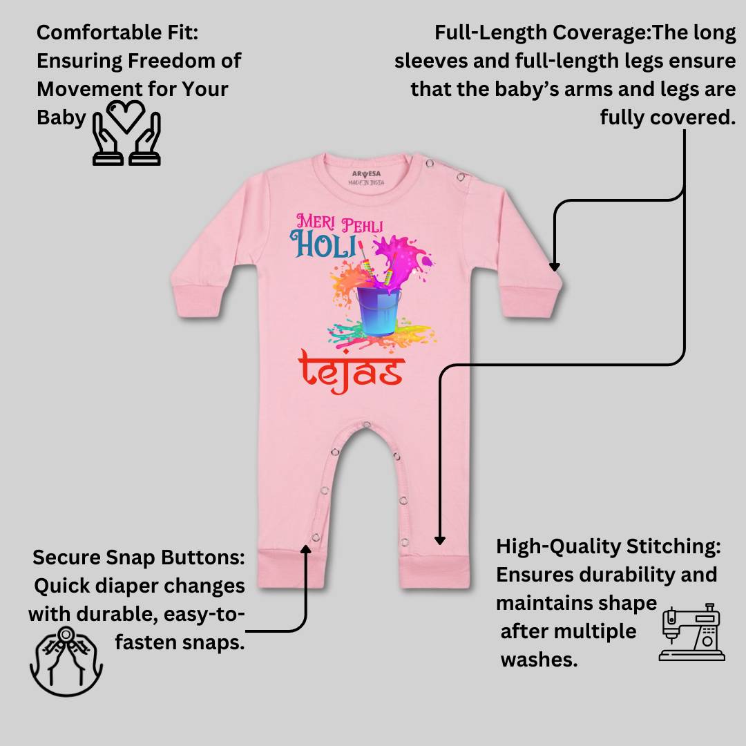 Arvesa Meri Pehli Holi  Baby Boy & Girl Dress