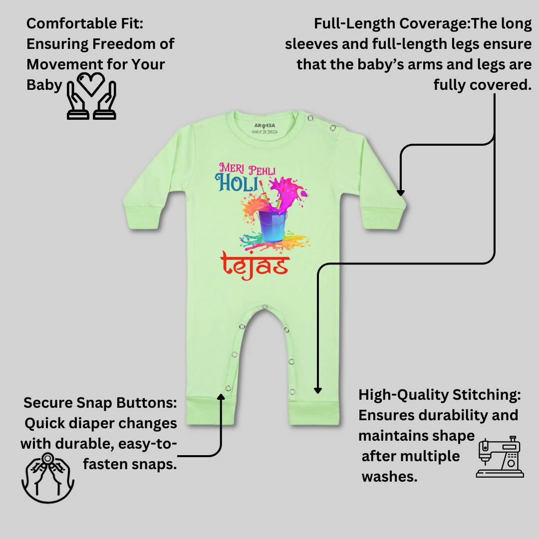 Arvesa Meri Pehli Holi  Baby Boy & Girl Dress