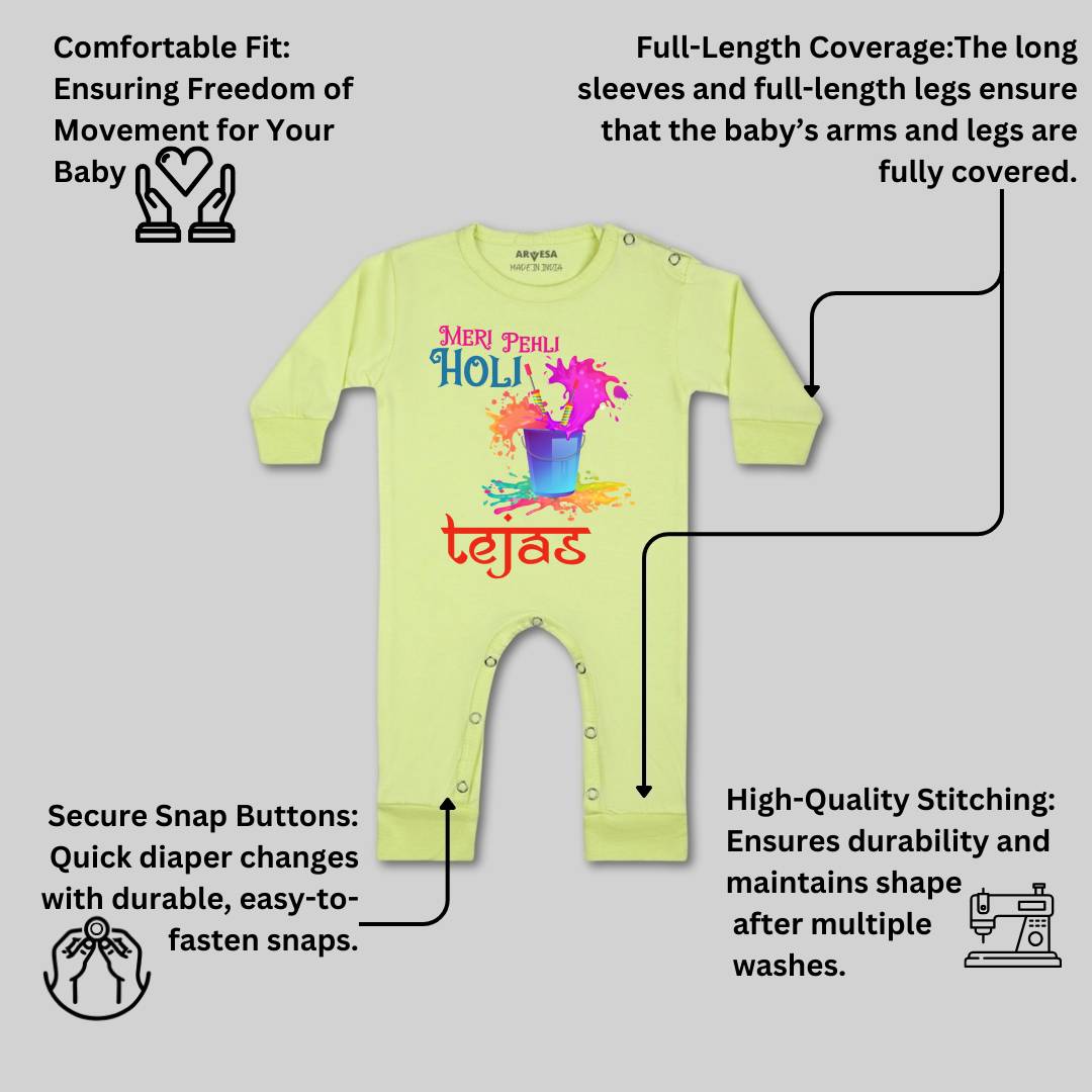 Arvesa Meri Pehli Holi  Baby Boy & Girl Dress