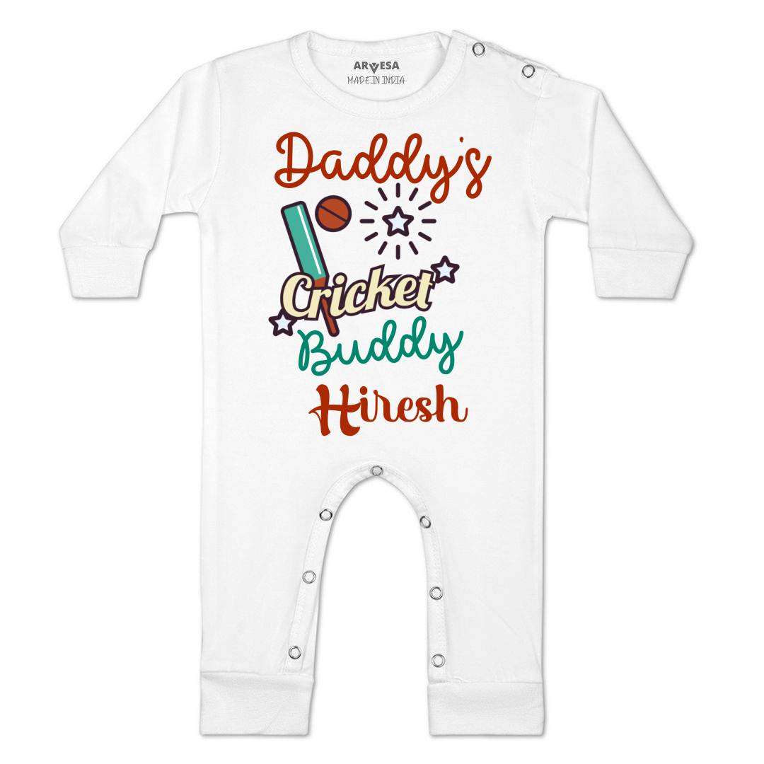 Arvesa Daddy Cricket Buddy Baby Boy & Girl Dress