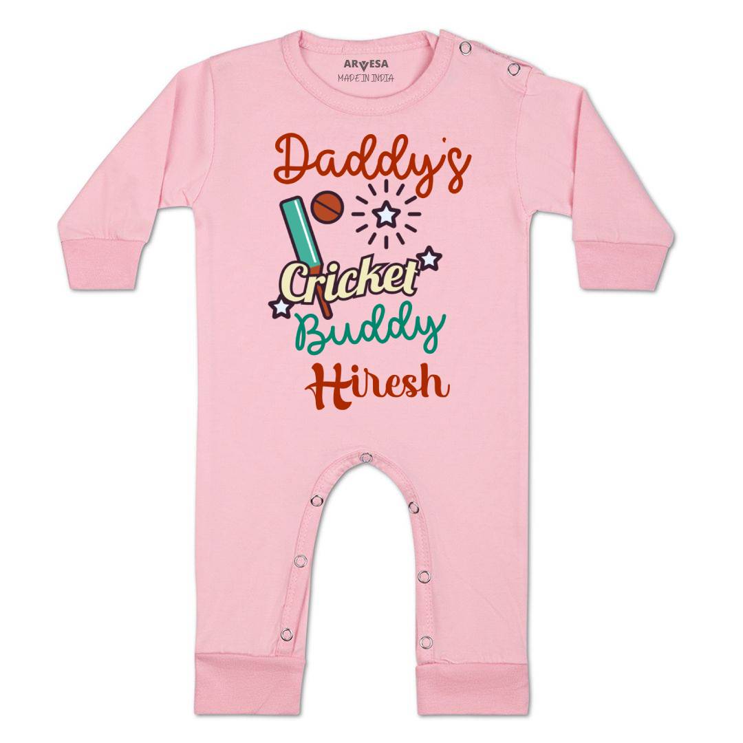 Arvesa Daddy Cricket Buddy Baby Boy & Girl Dress