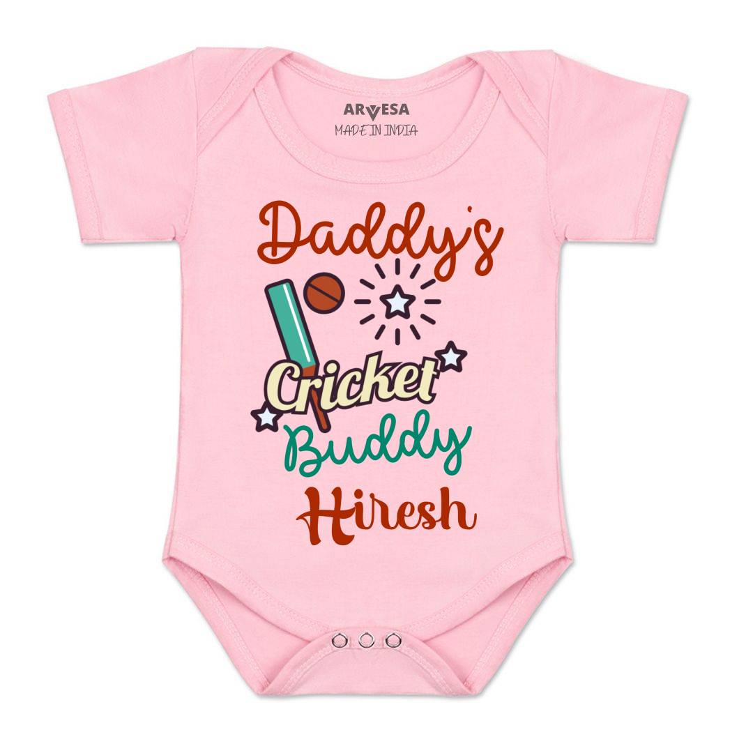 Arvesa Daddy Cricket Buddy Baby Boy & Girl Dress