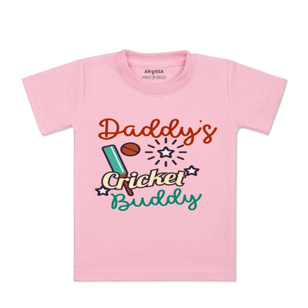 Arvesa Daddy Cricket Buddy Design-765 White 0-3 Months Jumpsuit for Baby Boy & Girl dress .