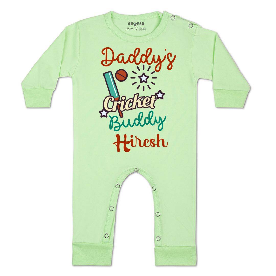 Arvesa Daddy Cricket Buddy Baby Boy & Girl Dress