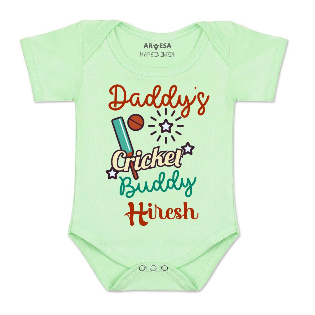 Arvesa Daddy Cricket Buddy Baby Boy & Girl Dress