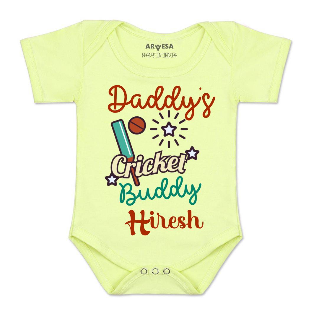 Arvesa Daddy Cricket Buddy Baby Boy & Girl Dress