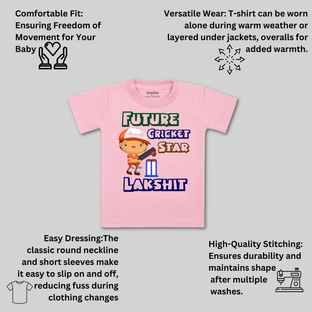 Arvesa Future Cricket Star Baby Boy & Girl Dress