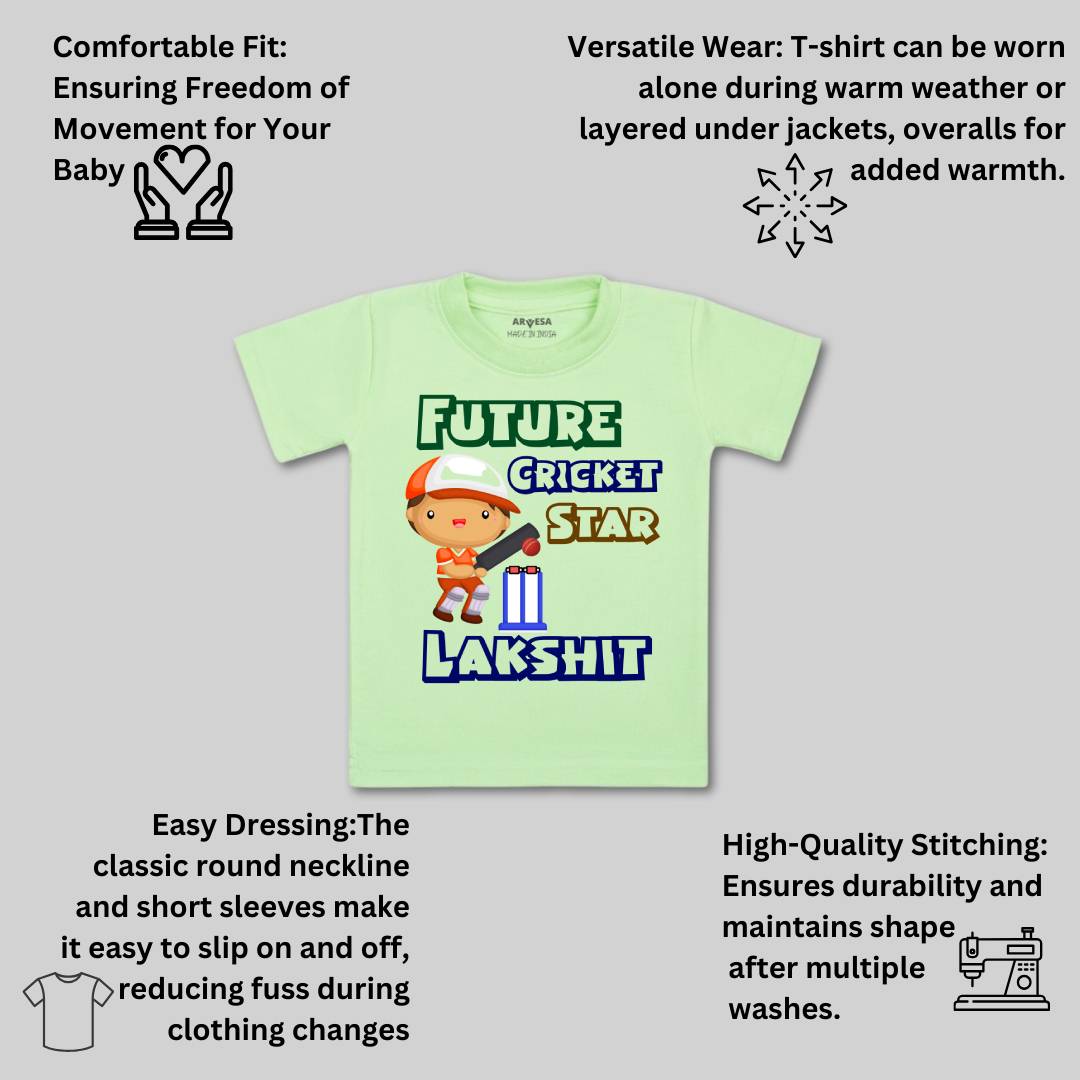 Arvesa Future Cricket Star Baby Boy & Girl Dress
