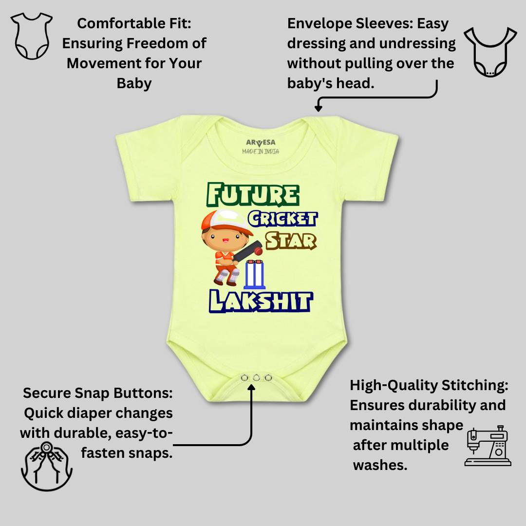 Arvesa Future Cricket Star Baby Boy & Girl Dress