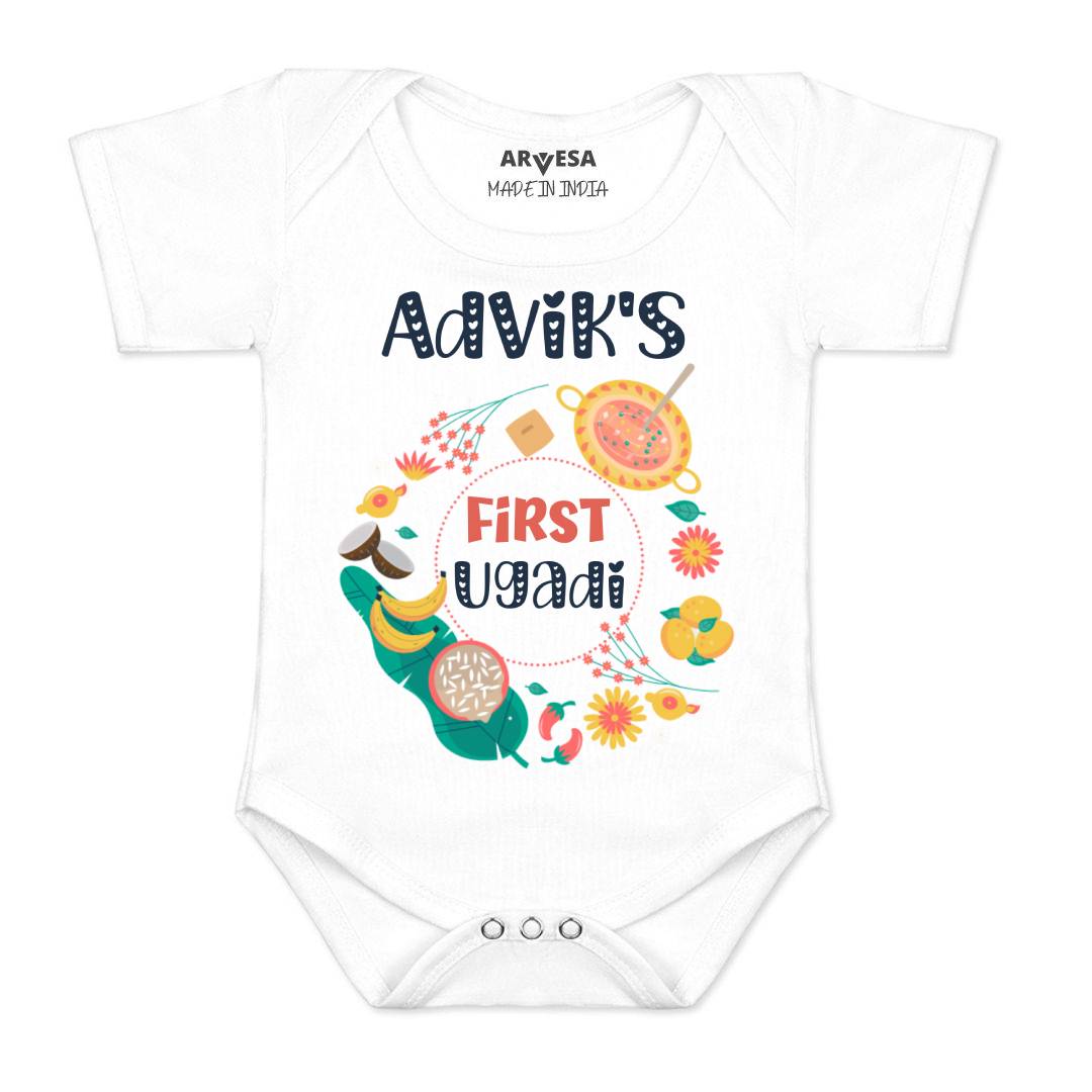Arvesa My First Ugadi  Baby Boy & Girl Dress