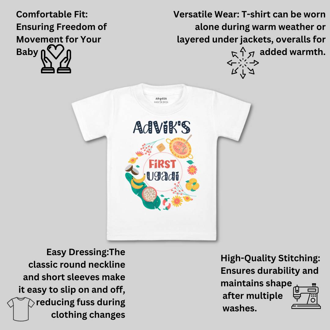 Arvesa My First Ugadi  Baby Boy & Girl Dress