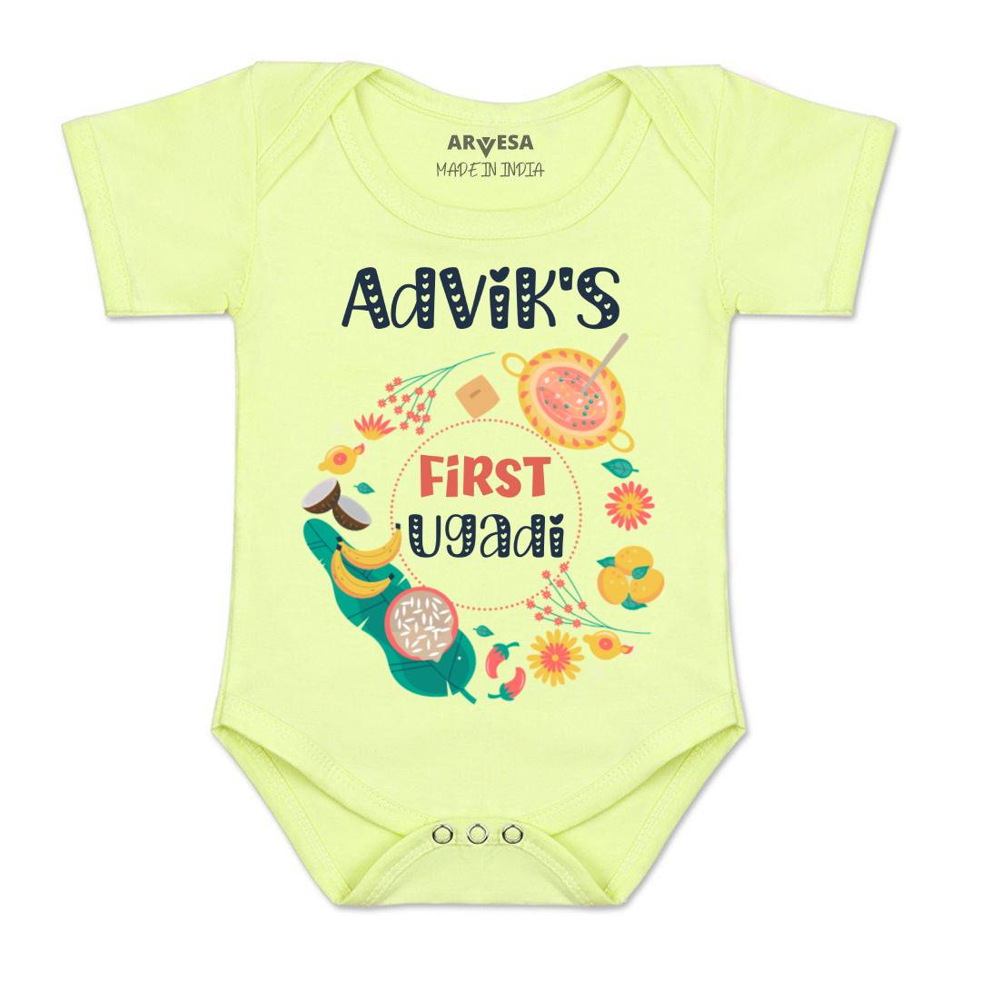 Arvesa My First Ugadi  Baby Boy & Girl Dress
