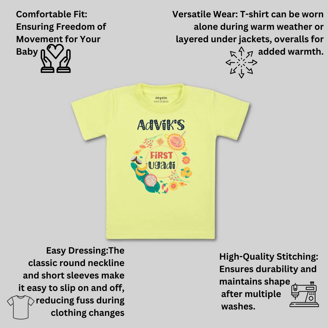 Arvesa My First Ugadi  Baby Boy & Girl Dress