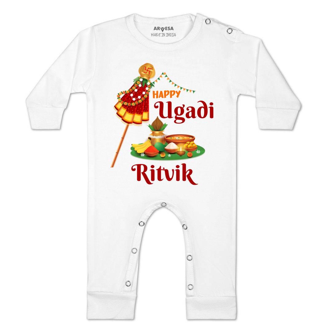 Arvesa Happy Ugadi  Baby Boy & Girl Dress