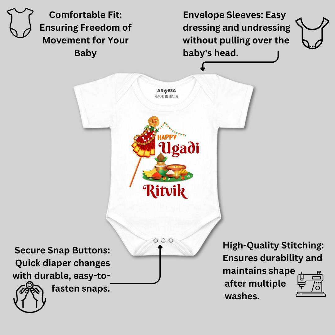 Arvesa Happy Ugadi  Baby Boy & Girl Dress