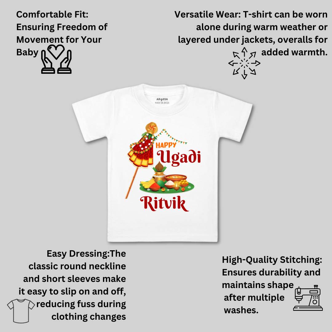 Arvesa Happy Ugadi  Baby Boy & Girl Dress