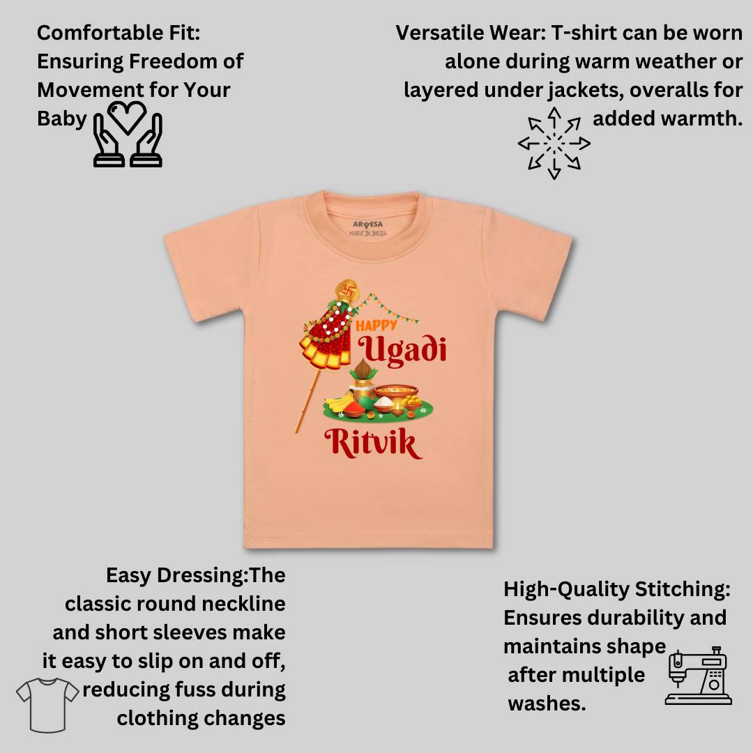 Arvesa Happy Ugadi  Baby Boy & Girl Dress