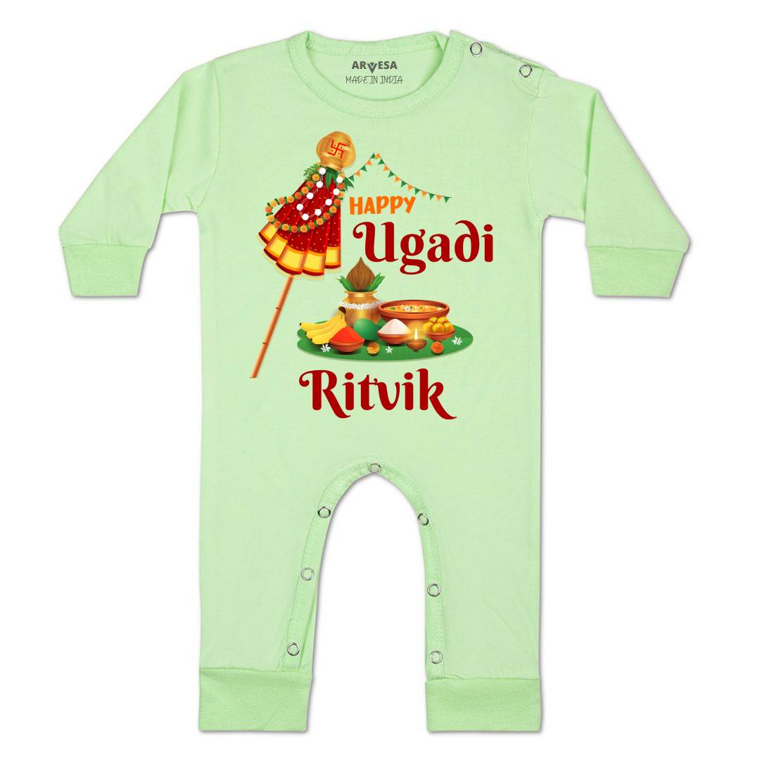 Arvesa Happy Ugadi  Baby Boy & Girl Dress