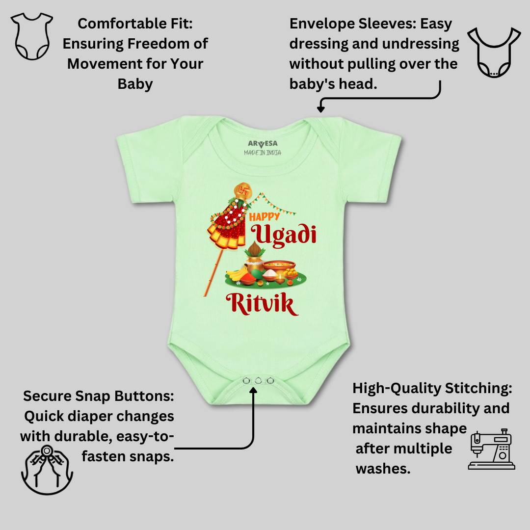 Arvesa Happy Ugadi  Baby Boy & Girl Dress