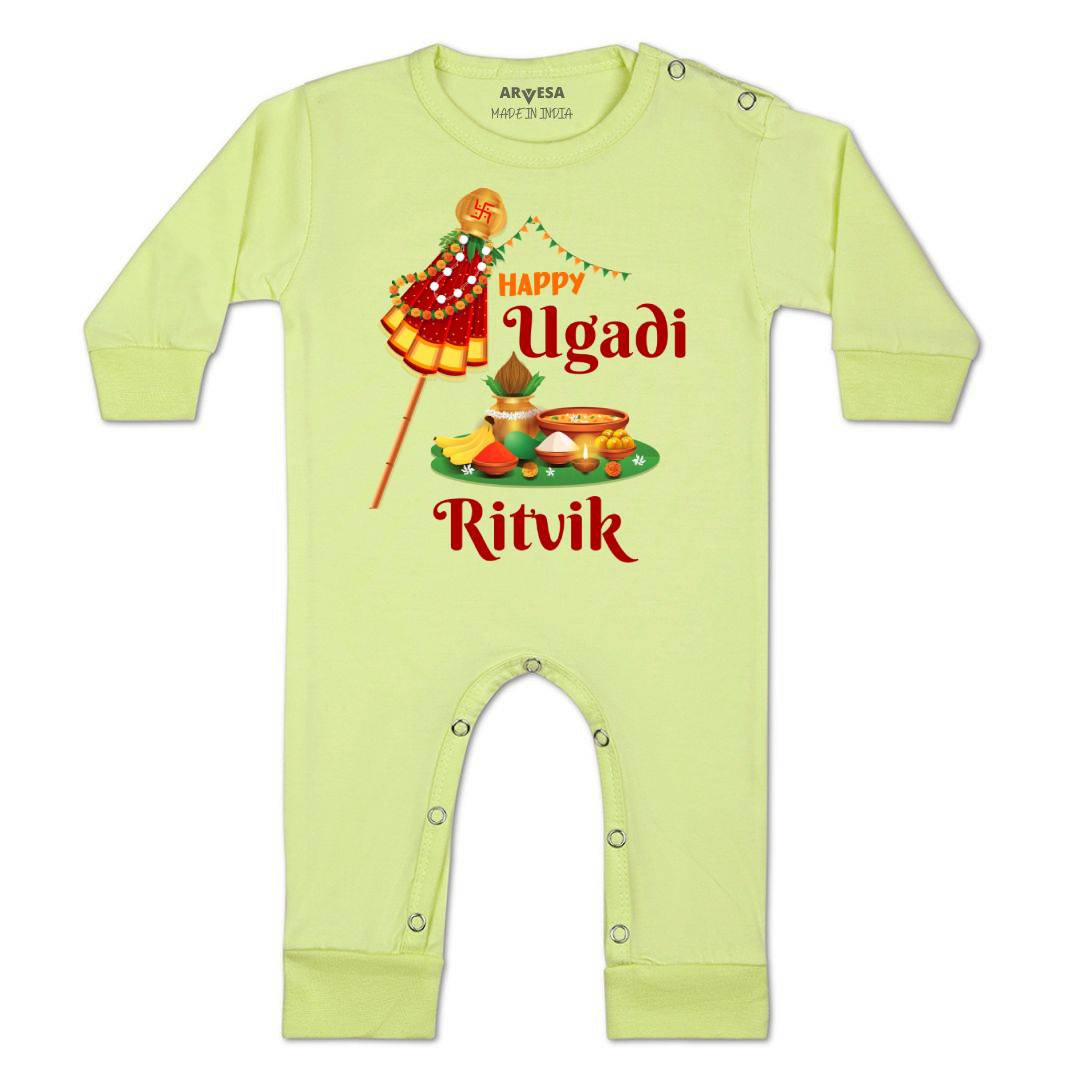 Arvesa Happy Ugadi  Baby Boy & Girl Dress