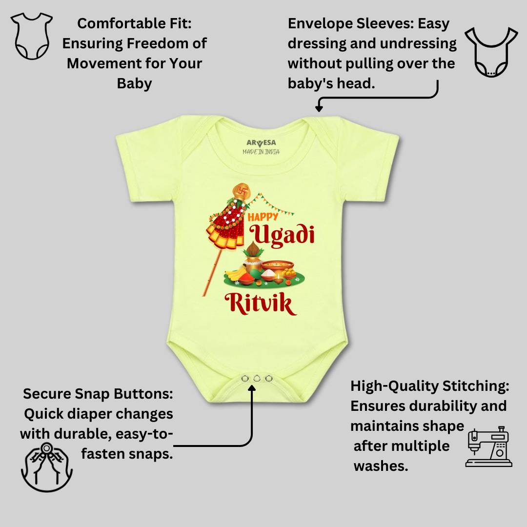 Arvesa Happy Ugadi  Baby Boy & Girl Dress