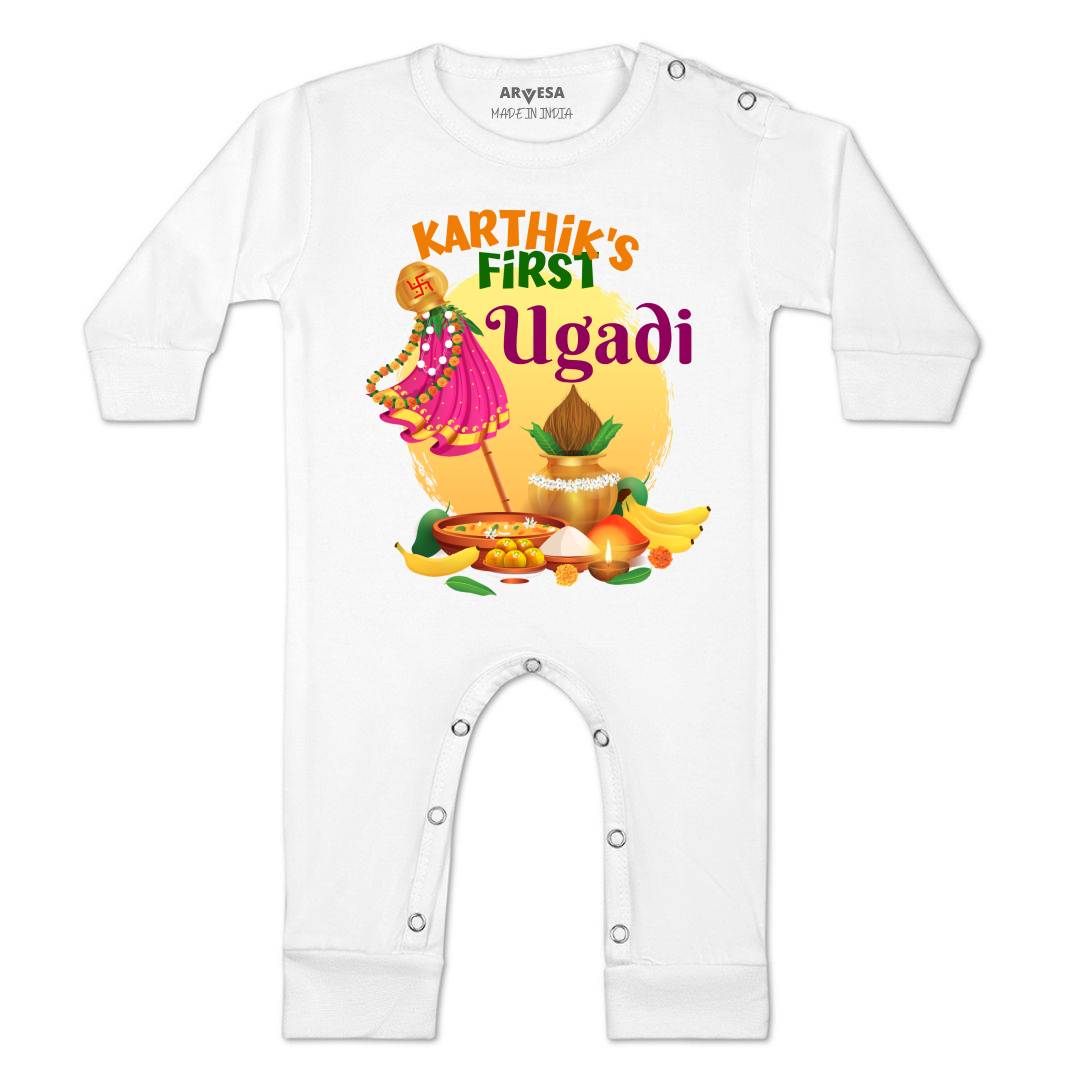 Arvesa My First Ugadi  Baby Boy & Girl Dress