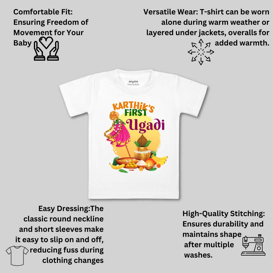Arvesa My First Ugadi  Baby Boy & Girl Dress