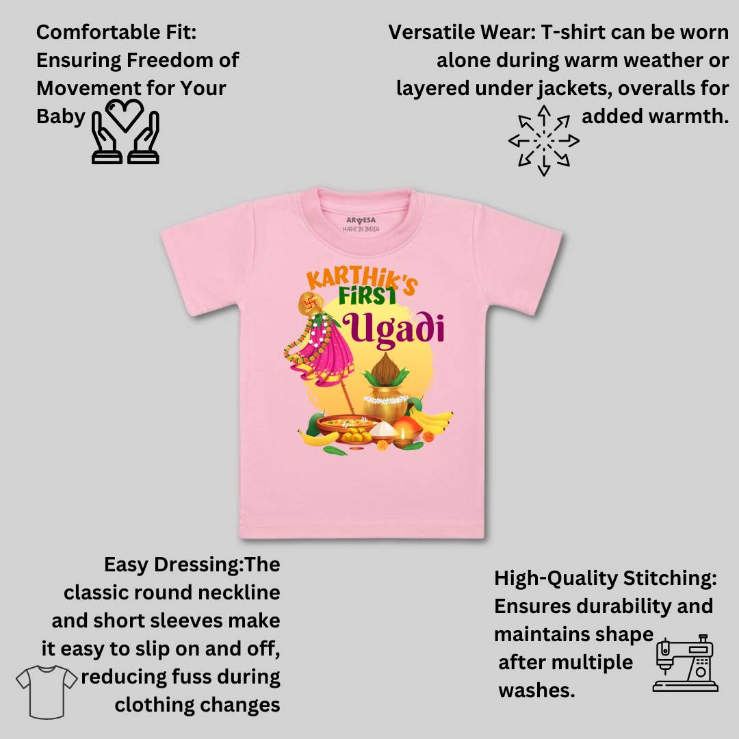 Arvesa My First Ugadi  Baby Boy & Girl Dress