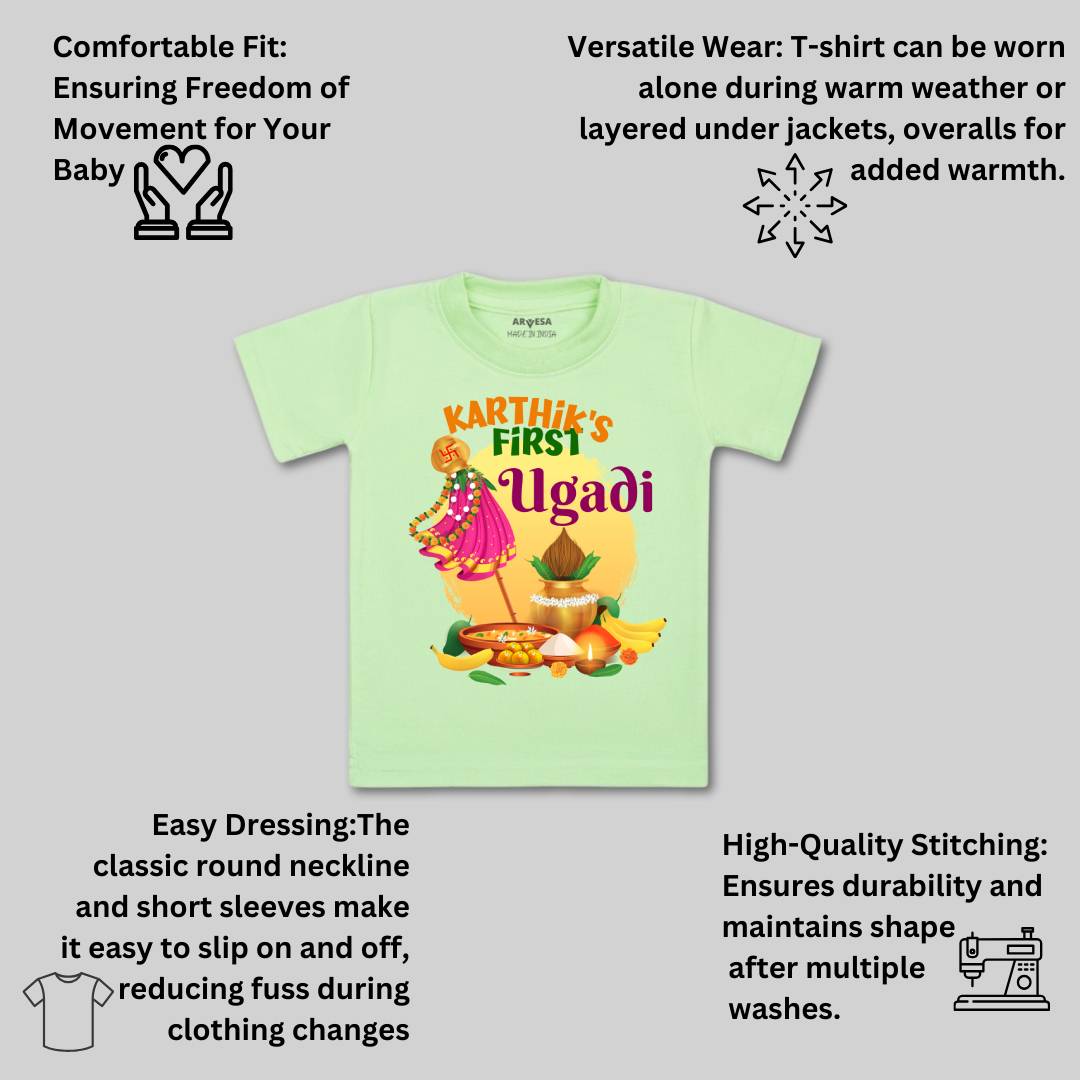 Arvesa My First Ugadi  Baby Boy & Girl Dress