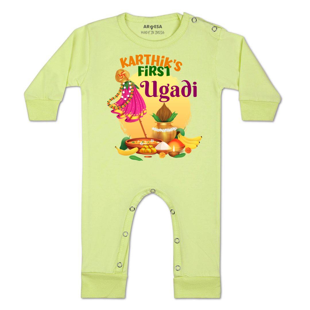 Arvesa My First Ugadi  Baby Boy & Girl Dress