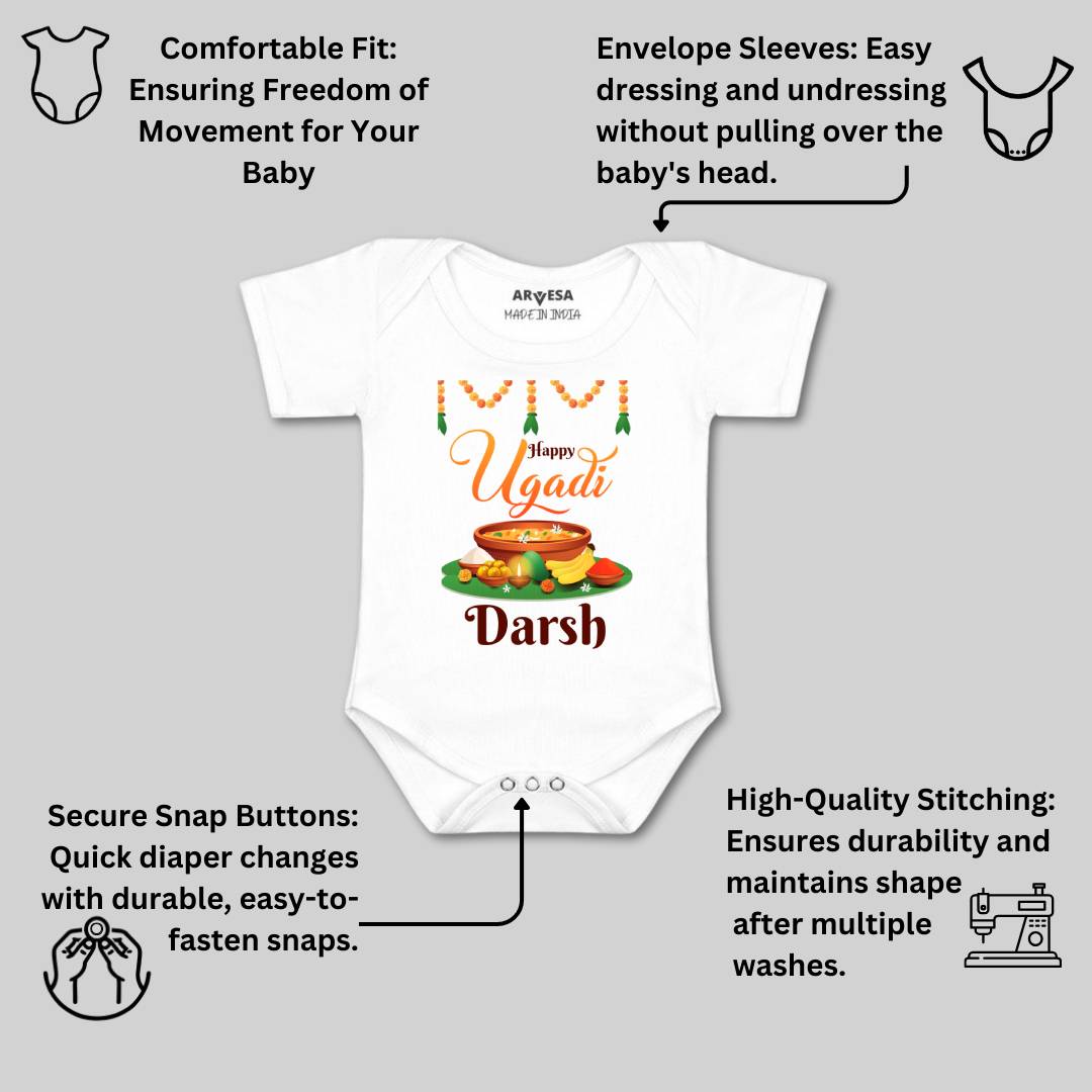 Arvesa Happy Ugadi  Baby Boy & Girl Dress