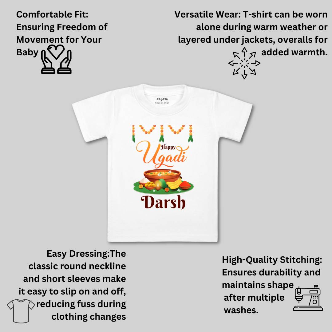 Arvesa Happy Ugadi  Baby Boy & Girl Dress