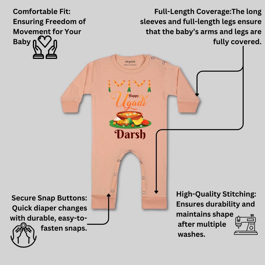 Arvesa Happy Ugadi  Baby Boy & Girl Dress