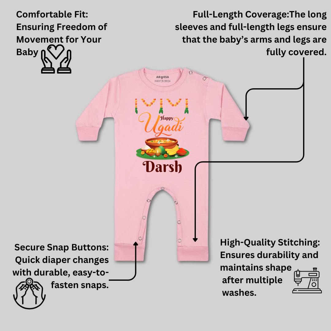 Arvesa Happy Ugadi  Baby Boy & Girl Dress