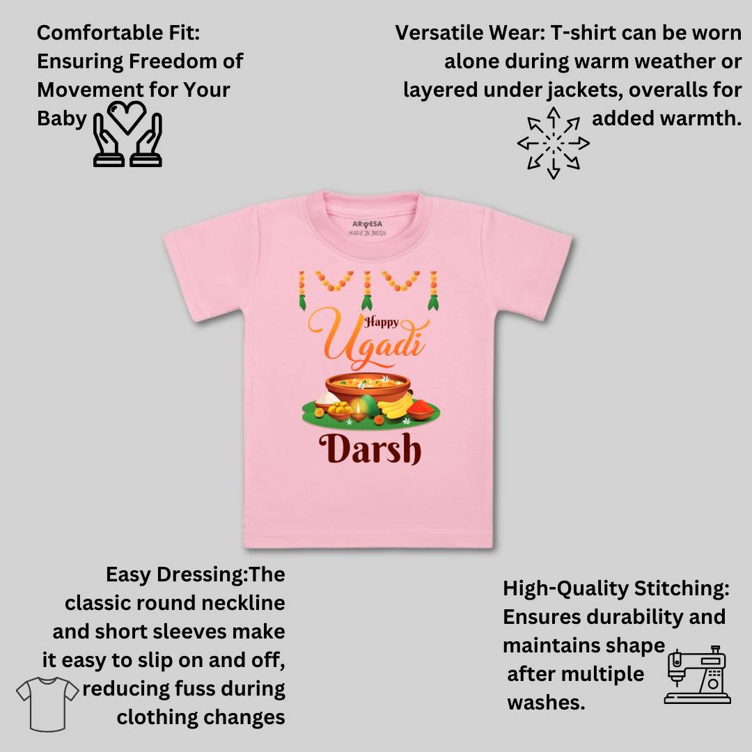 Arvesa Happy Ugadi  Baby Boy & Girl Dress