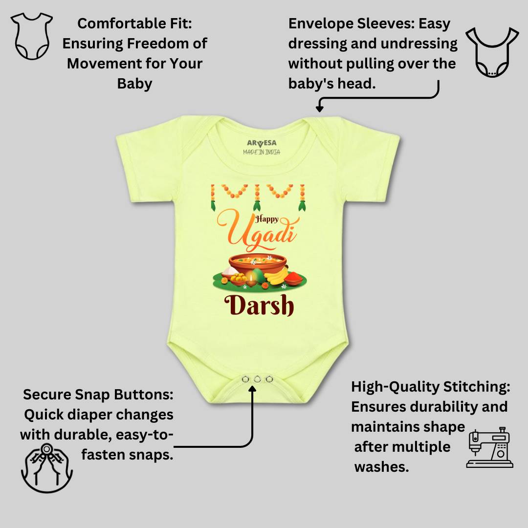 Arvesa Happy Ugadi  Baby Boy & Girl Dress