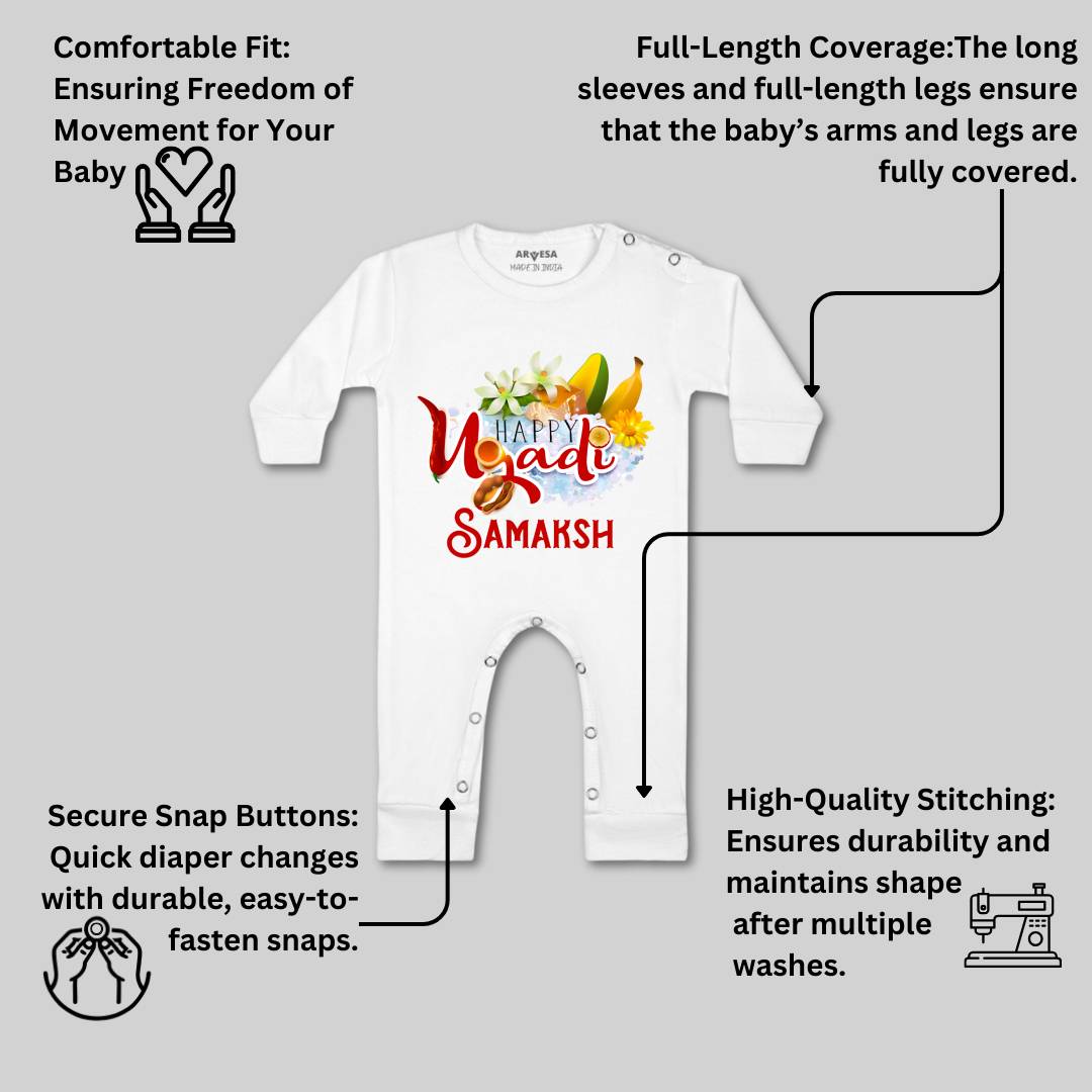 Arvesa Happy Ugadi  Baby Boy & Girl Dress