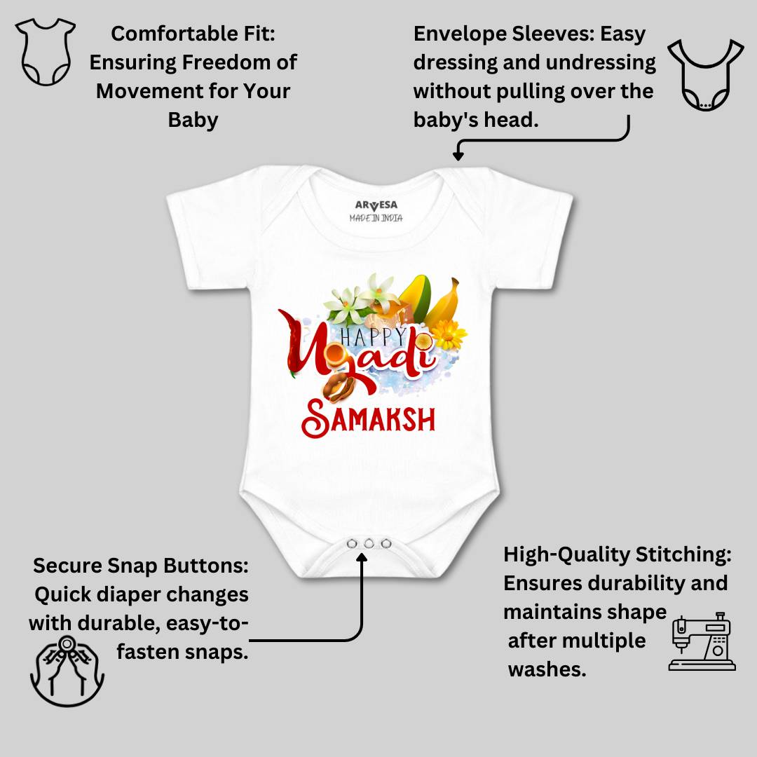 Arvesa Happy Ugadi  Baby Boy & Girl Dress