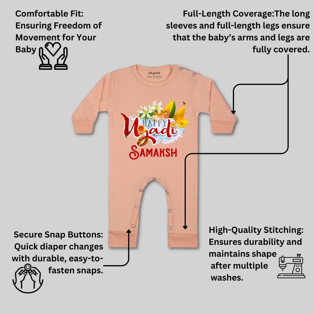Arvesa Happy Ugadi  Baby Boy & Girl Dress