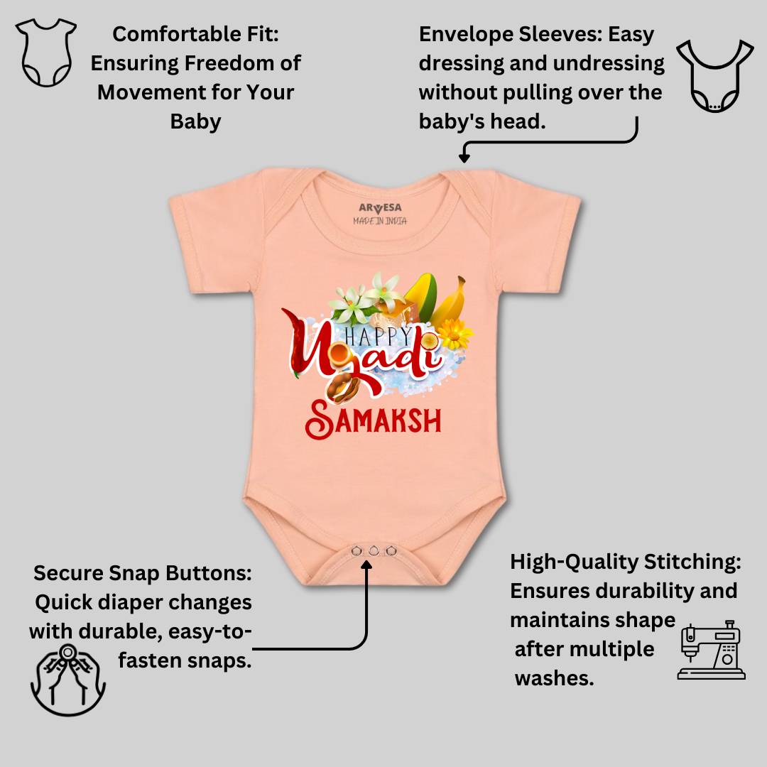 Arvesa Happy Ugadi  Baby Boy & Girl Dress