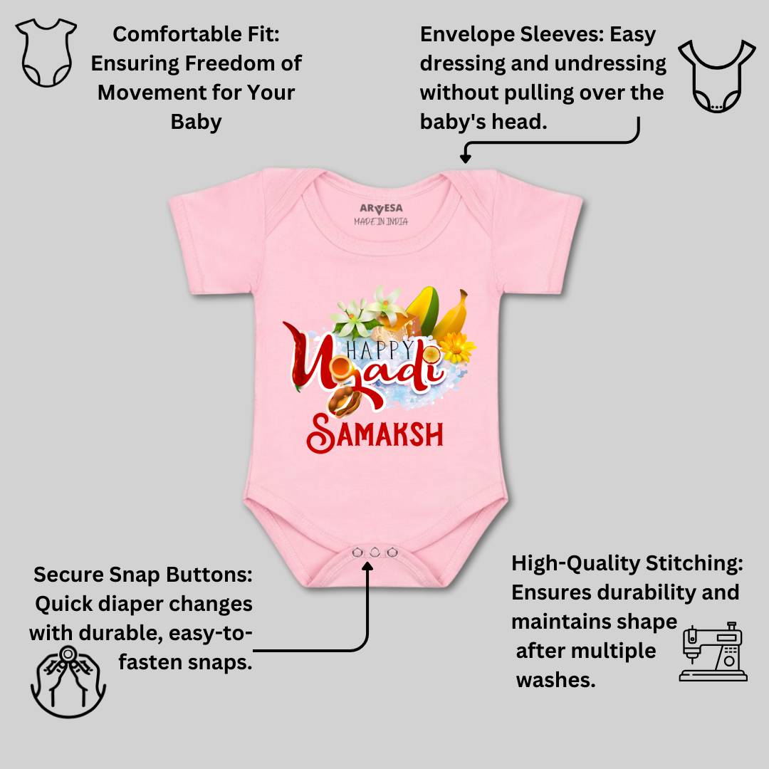 Arvesa Happy Ugadi  Baby Boy & Girl Dress