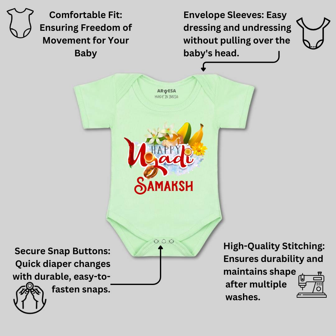 Arvesa Happy Ugadi  Baby Boy & Girl Dress