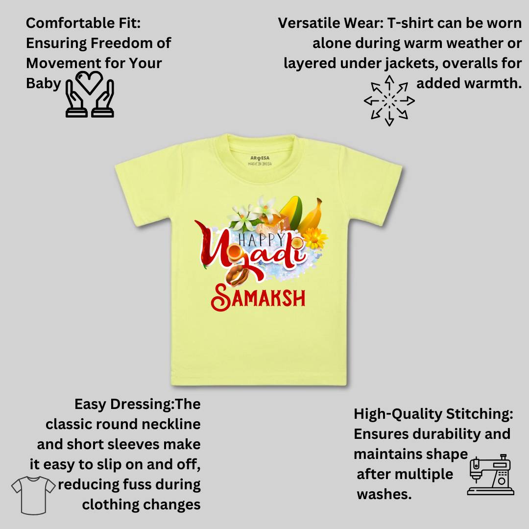 Arvesa Happy Ugadi  Baby Boy & Girl Dress