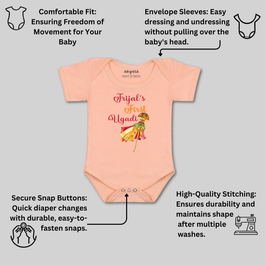 Arvesa My First Ugadi  Baby Boy & Girl Dress